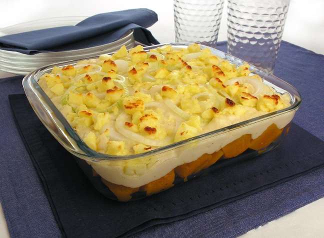 Abóbora gratinada – Foto: Guia da Cozinha