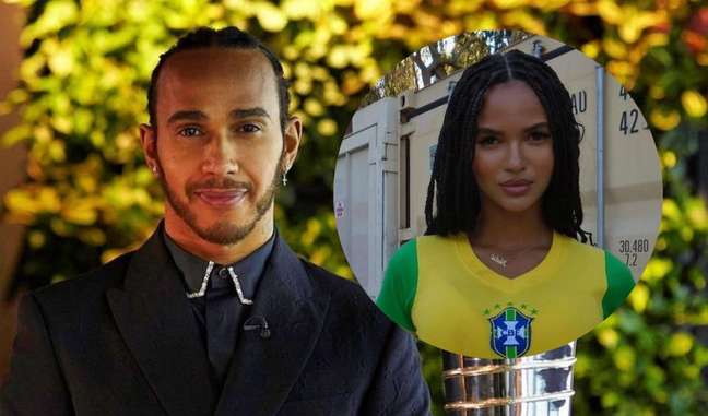 Lewis Hamilton makes friends with the Brazilian, but it’s not Iza!  Find out who the pilot’s new partner is