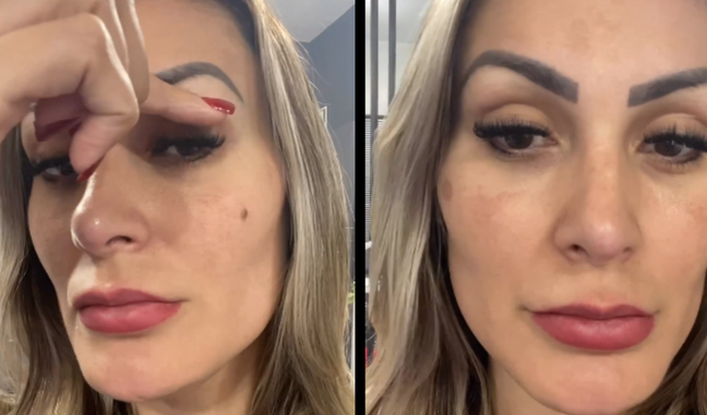 Andressa Urach pregnant again with her ex-husband?  Model suspects pregnancy after appearing ‘belly’