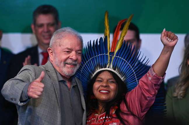 Guajajara e Anielle fizeram duros discursos em defesa do futuro do Brasil