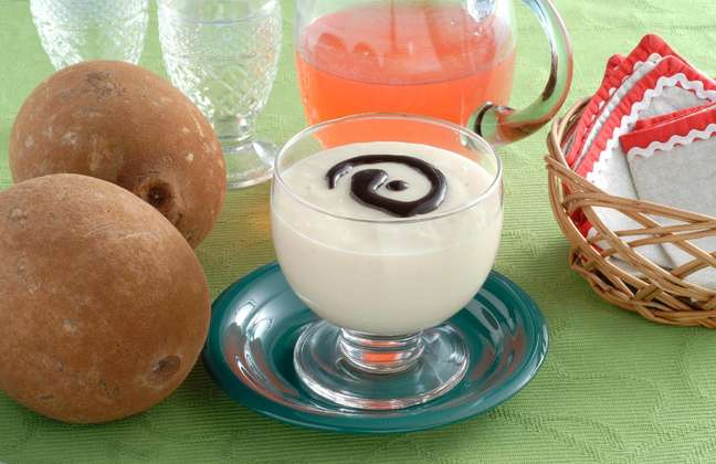 Cupuaçu mousse – Photo: Guia da Cozinha Cupuaçu mousse – Photo: Guia da Cozinha