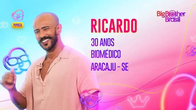 BBB 23: Ricardo Camargo is the sixth announced in the Pipoca group