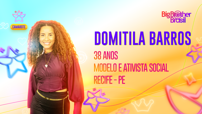 Domitila Barros, modelo e ativista Domitila Barros, modelo e ativista