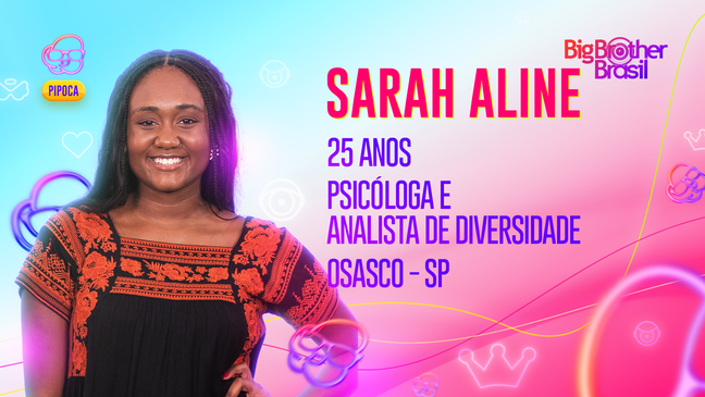 Sarah, psicóloga e analista de Diversidade