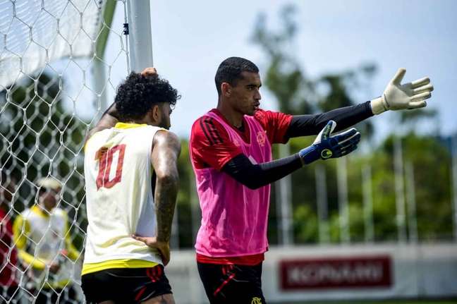 Carioca: Flamengo finaliza preparação para a partida contra a Portuguesa