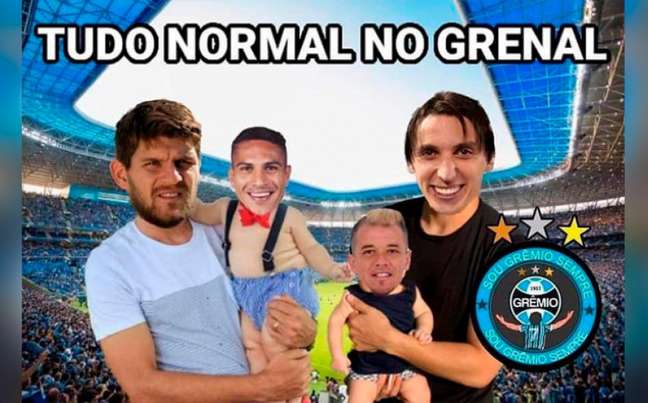 CR7 colorado, Luan sumido e Gabiru: memes da derrota do Grêmio no