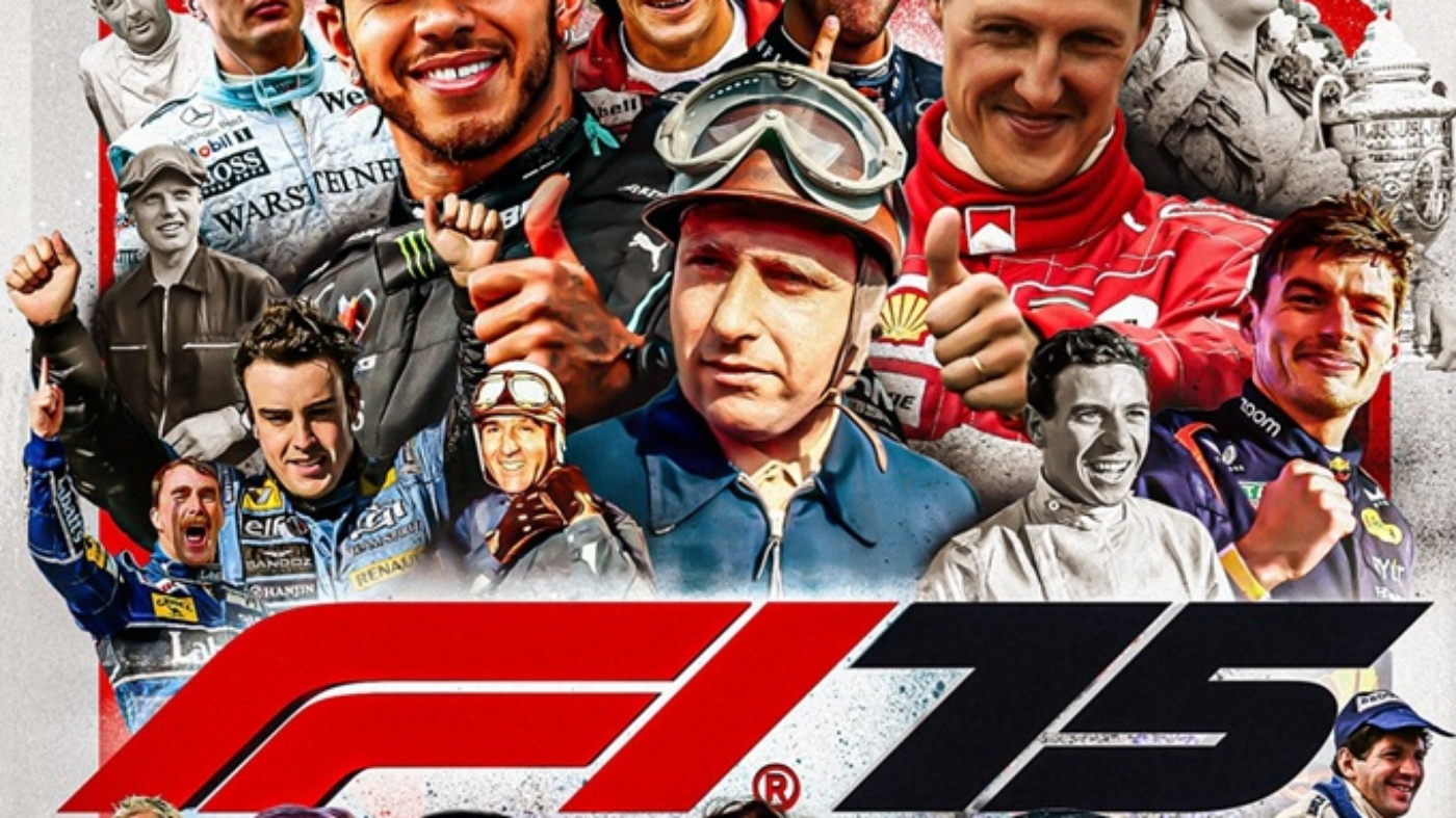 Homenagem da F1 com todos os campeões da categoria  Foto: F1 / X