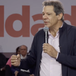 Haddad oficializa candidatura com críticas a Tarcísio e defesa de urnas
