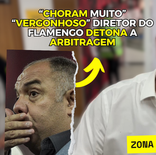 Marcos Braz detona arbitragem de Flamengo e Corinthians
