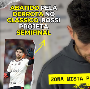 Rossi diz que time precisa melhor para a semfinal contra o Corinthians