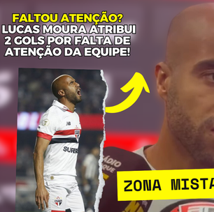 Lucas Moura atribui a derrota por falta de atenção nas jogadas de gol do Inter