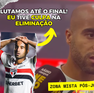 Lucas assume a culpa pela eliminação do São Paulo na Libertadores