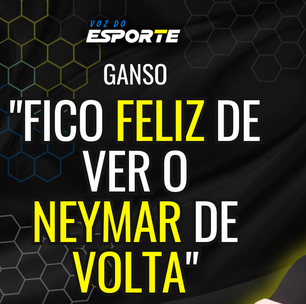 Ganso sobre o reencontro com Neymar: "Fico feliz em ver ele de novo"
