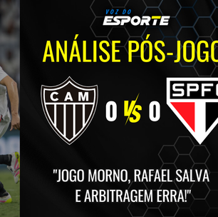 Rafael brilha e Atletico e São Paulo ficam no 0 a 0 - Opinão do JM Lotufo