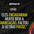 Apesar da derrota para o Palmeiras, Vitão valoriza esforço do time