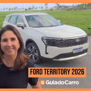 Novo Ford Territory 2026 mostra seus atributos de SUV familiar