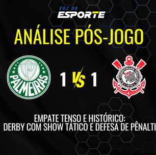 Derbi elétrico entre Palmeiras e Corinthians - Rodra na área