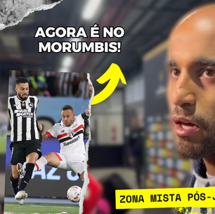 Lucas se empolga com empate contra o Botafogo no jogo de Ida da Libertadores