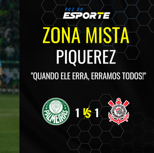 Piquerez retorna com passe para gol e lamenta empate