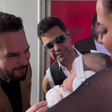 Luciano Camargo conhece a sobrinha, filha de Zezé e Graciele, após 5 meses