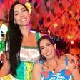 Jaqueline posa com Dani Hypólito e diferença de altura chama atenção; veja