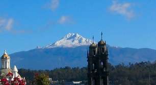 Vulcões e prédios coloniais criam vistas incríveis em Puebla