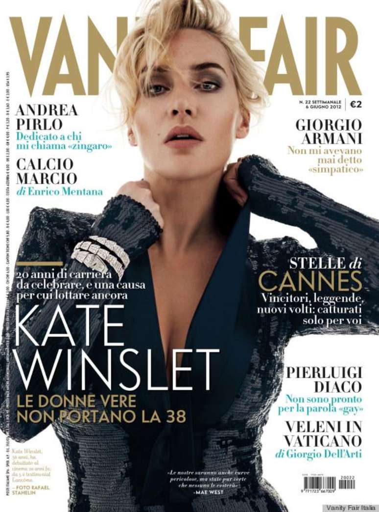 Atriz é capa da edição de junho da revista 'Vanity Fair'