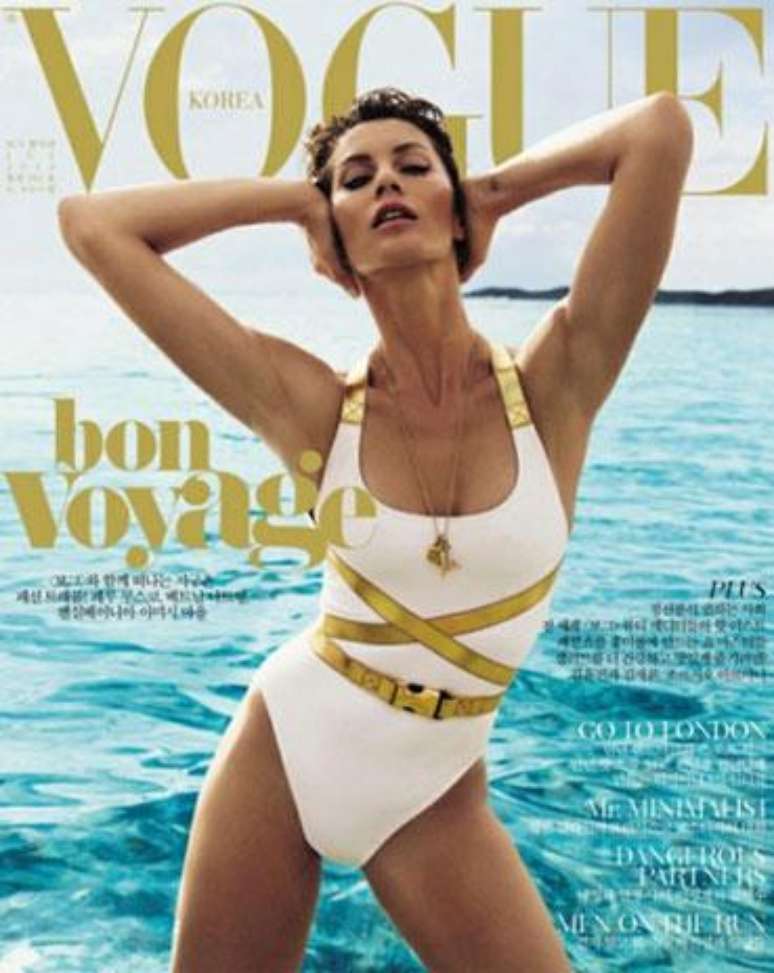 Gisele é capa da Vogue coreana