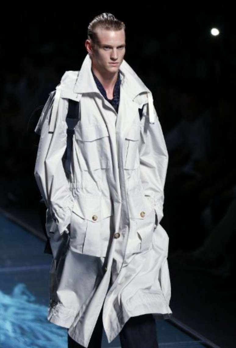 A grife Louis Vuitton foi um dos principais destaques do segundo dia de moda masculina em Paris, nesta quinta-feira (28)