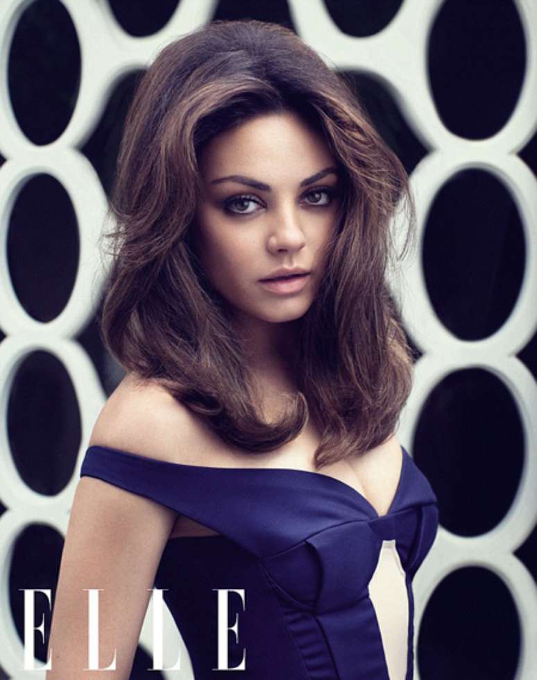 Mila Kunis é a estrela da Elle britânica de agosto