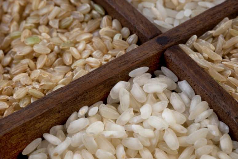 A variedade de tipos de arroz permite a criação de pratos diferentes