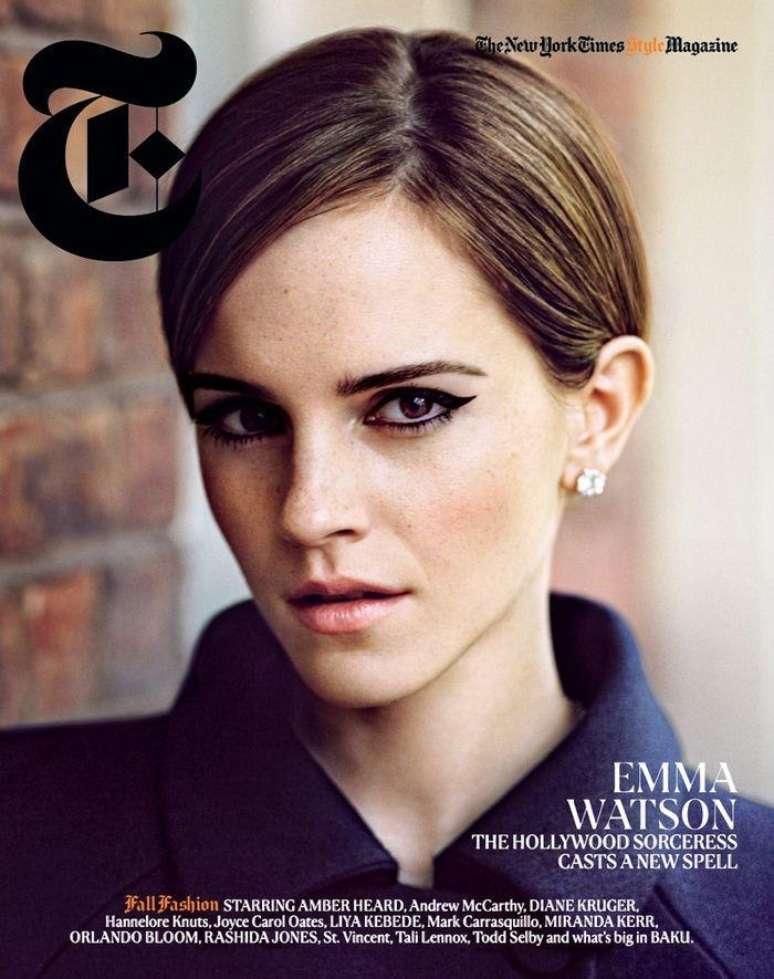 A atriz Emma Watson, que começou a carreira com apenas nove anos, em Harry Potter, confessou que usa a moda para criar sua própria identidade, fora de seu papel como Hermione. As informações são da revista People
