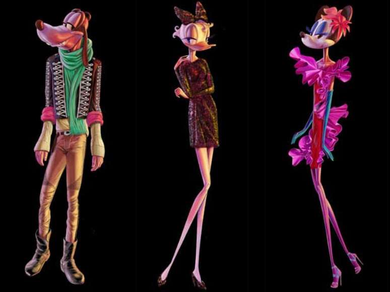 Os personagens da Disney, que sempre serviram de inspiração para coleções de moda diversas, agora viverão eles próprios uma experiência fashion