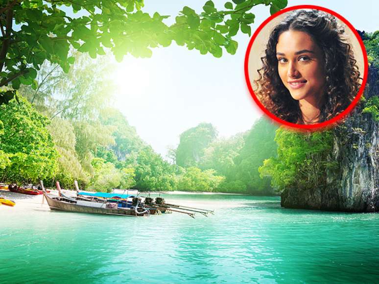 D&eacute;bora Nascimento, a Tess&aacute;lia de Avenida Brasil, tem uma rela&ccedil;&atilde;o especial com a Tail&acirc;ndia, onde morou por oito meses