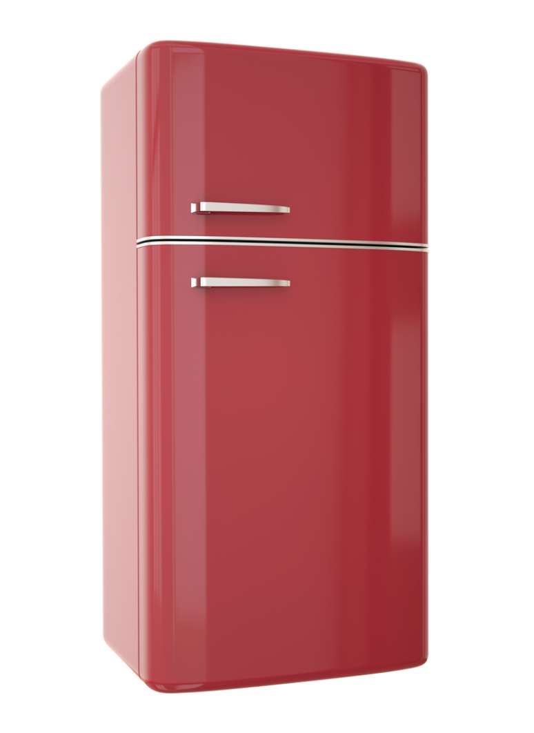 Uma geladeira moderna com estilo retrô custa cerca de R$ 7.000,00. Já reformar um refrigerador antigo sai por R$ 1.200,00