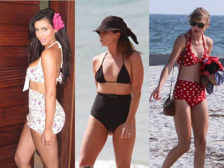 Kim Kardashian, Giovanna Antonelli e Taylor Swift aderiram à moda