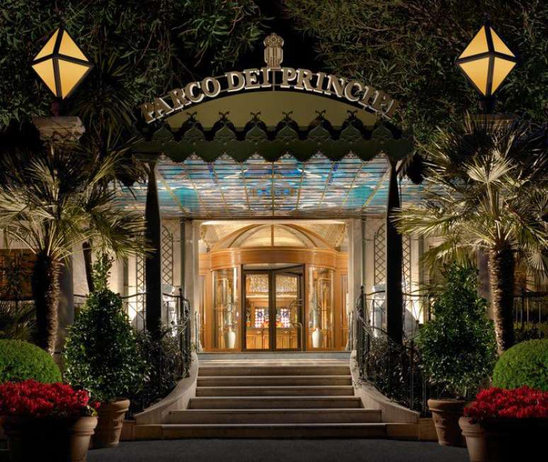 O Grand Hotel Parco dei Principi fica em Roma, na Itália
