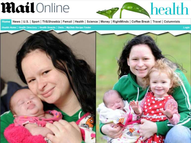 Mesmo depois de receber a notícia de aborto duas vezes Holly Lewis contuava a acreditar que estava grávida