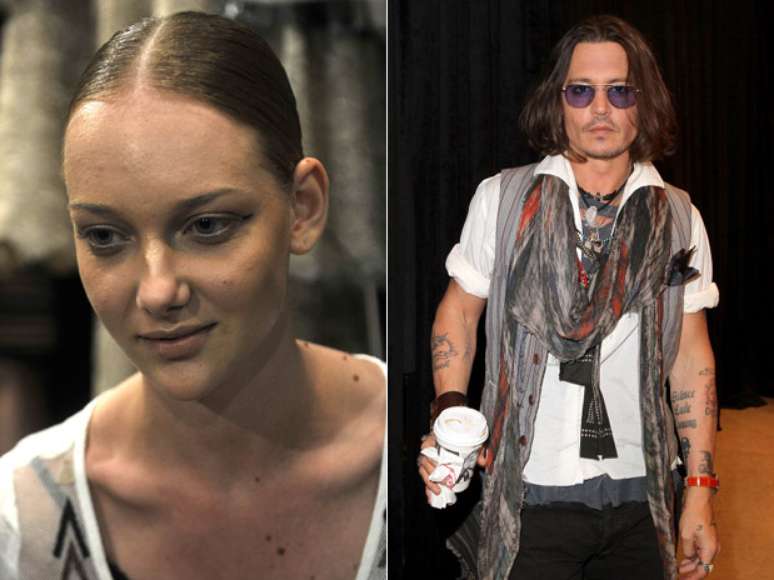 Johnny Deep foi escolhido por várias modelos