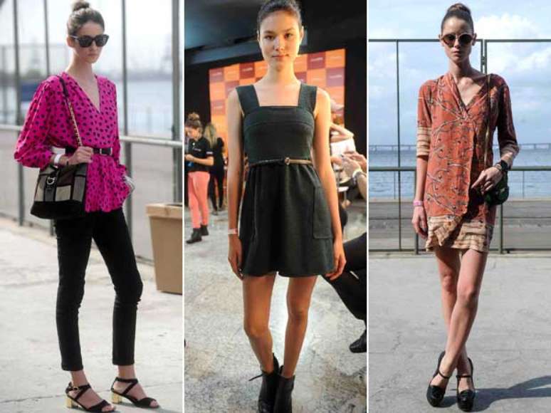 Modelos do Fashion Rio mant&ecirc;m estilo mesmo fora das passarelas