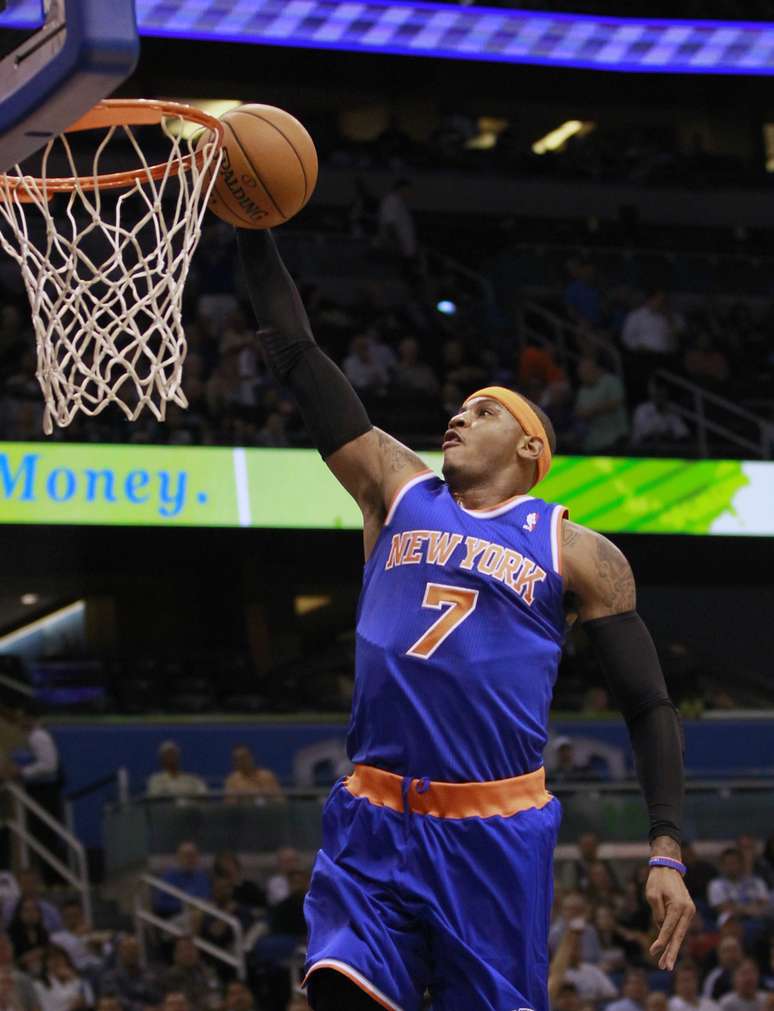 O New York Knicks venceu o Orlando Magic fora de casa nesta terça-feira e segue sem derrotas nas cinco partidas que disputou até aqui na temporada 2012/2013 da NBA