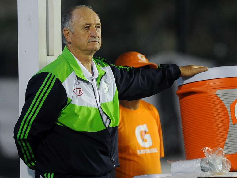 12/09: contra o Vasco, Luiz Felipe Scolari fez seu &uacute;ltimo jogo &agrave; frente do Palmeiras