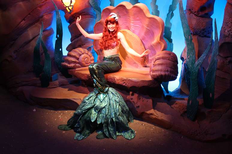 Atração da sereia Ariel