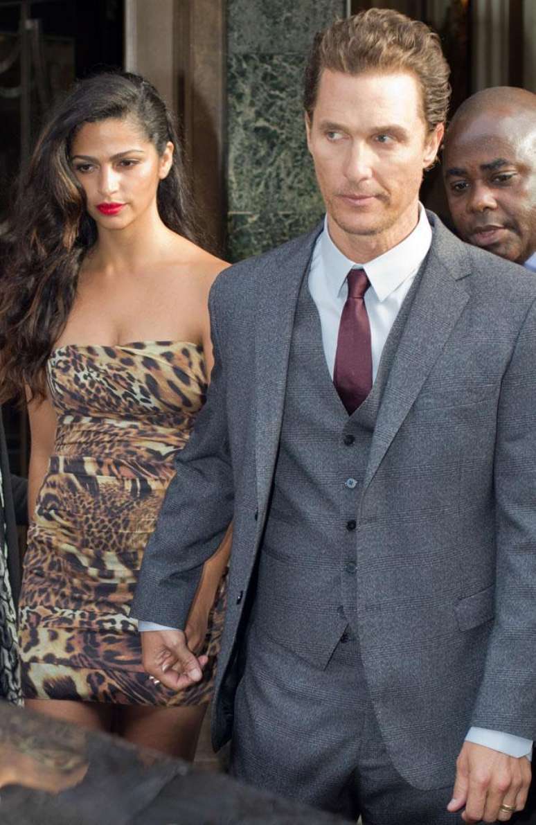 Camila Alves e Matthew McConaughey têm três filhos