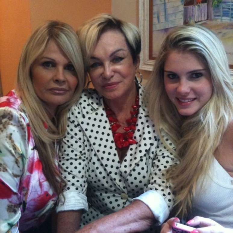 Conceição, Monique e Bárbara Evans