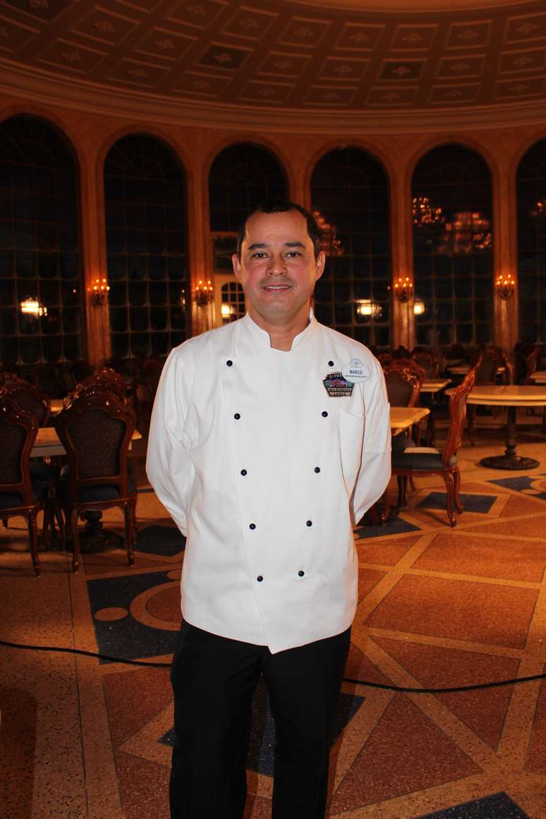 Chef mineiro Marco Chaves trabalha na Disney há 17 anos