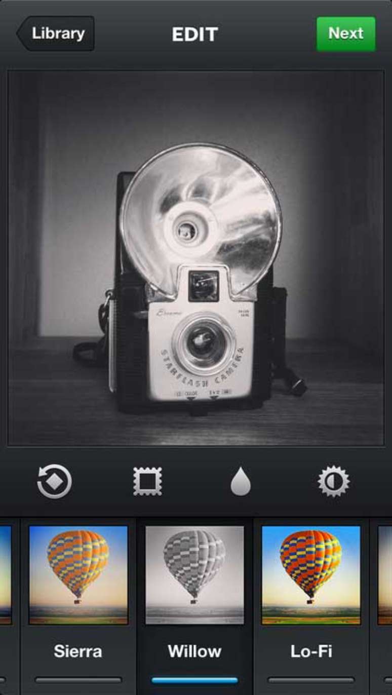 Aplicativo para iPhone e Android ganhou novo filtro, Willow