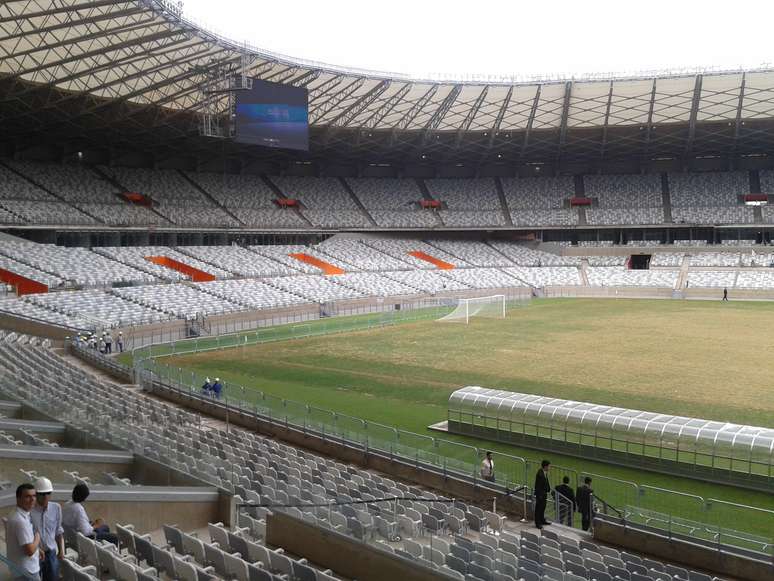 Visando as competições da Fifa em 2013 e 2014, Estádio do Mineirão já está pronto