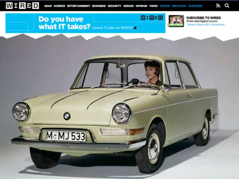 BMW LS Eletric foi fabricado em 1975