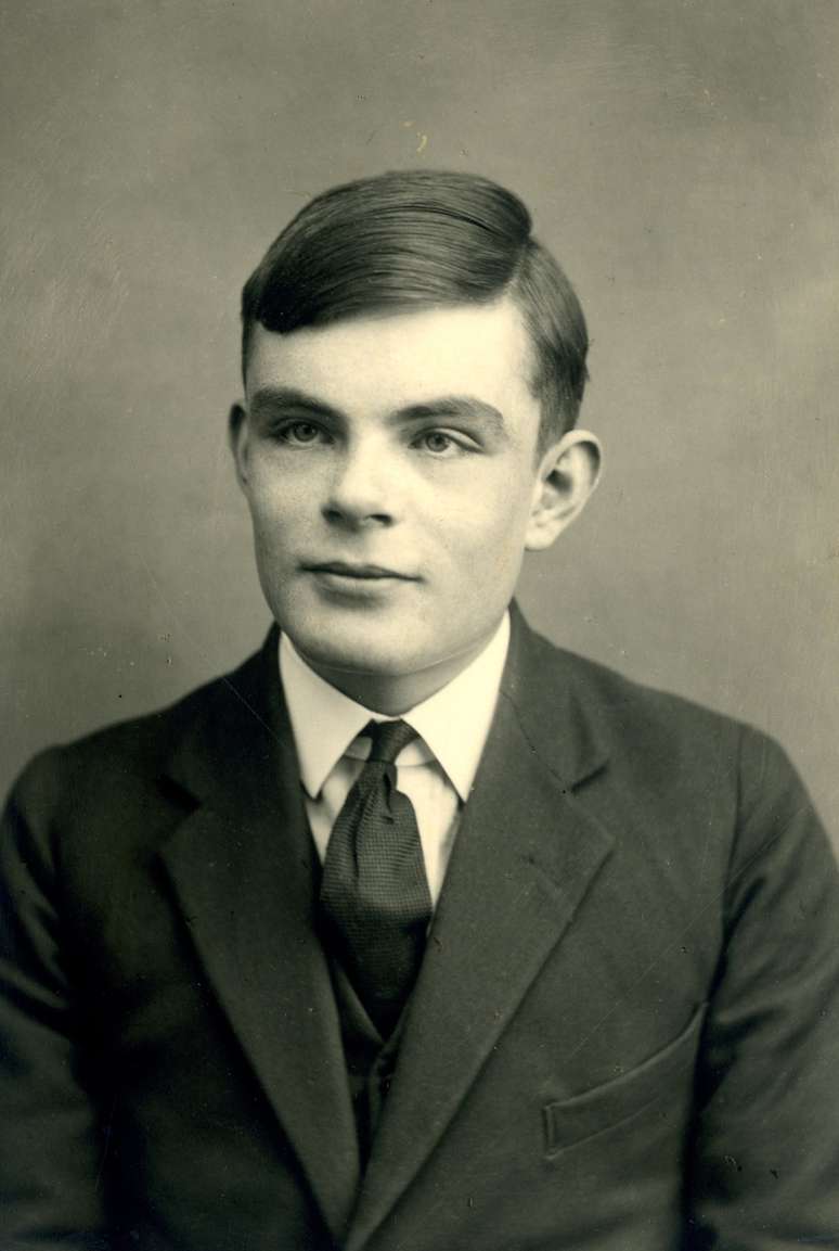 Alan Turing, aos 16 anos, em foto de 1928